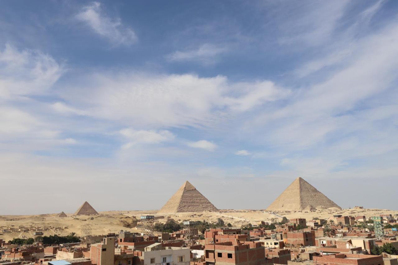Brothers Pyramids View Kafret el-Gabal Kültér fotó